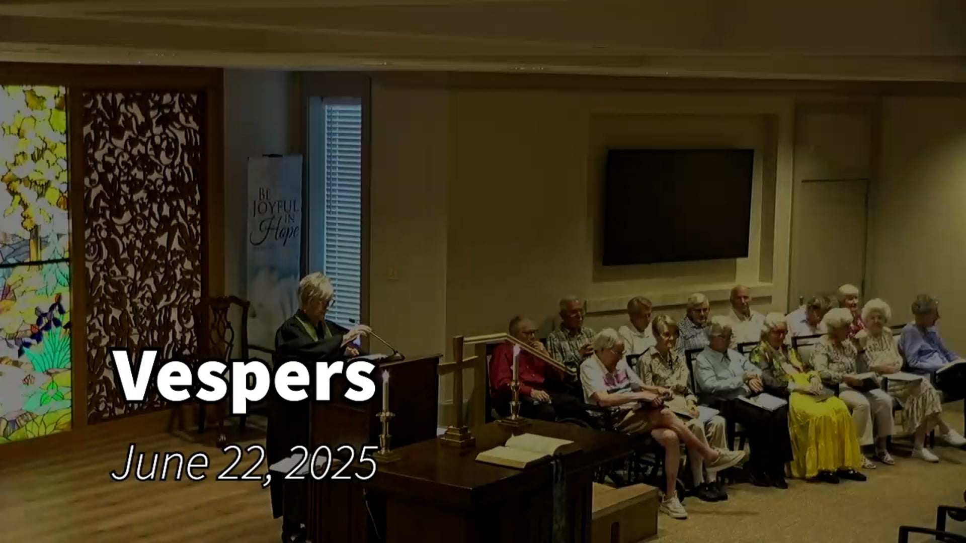 Vespers June 22, 2025