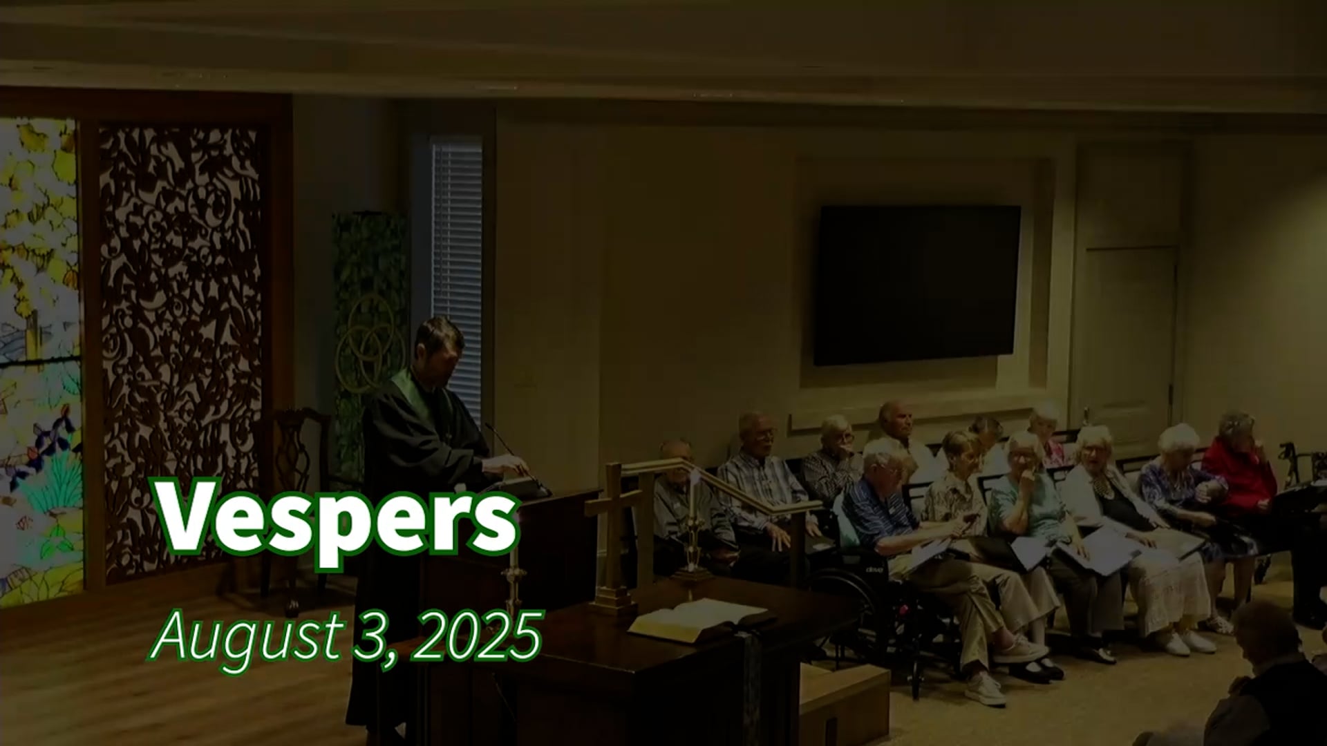 Vespers August 3, 2025