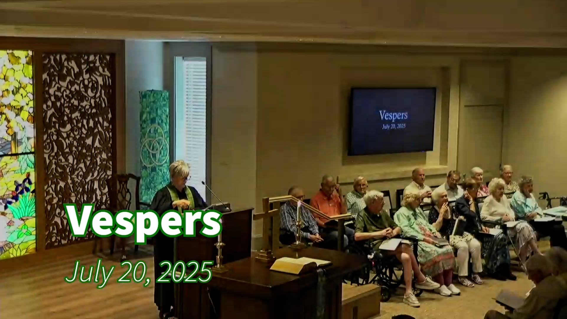 Vespers July 20, 2025