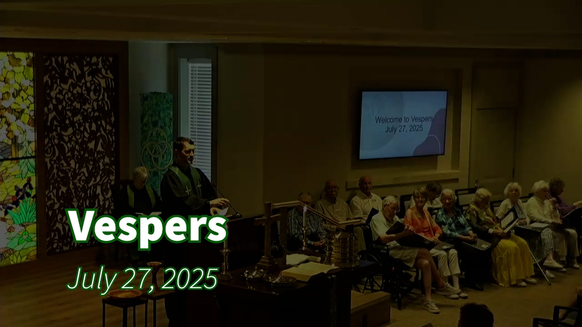 Vespers July 27, 2025