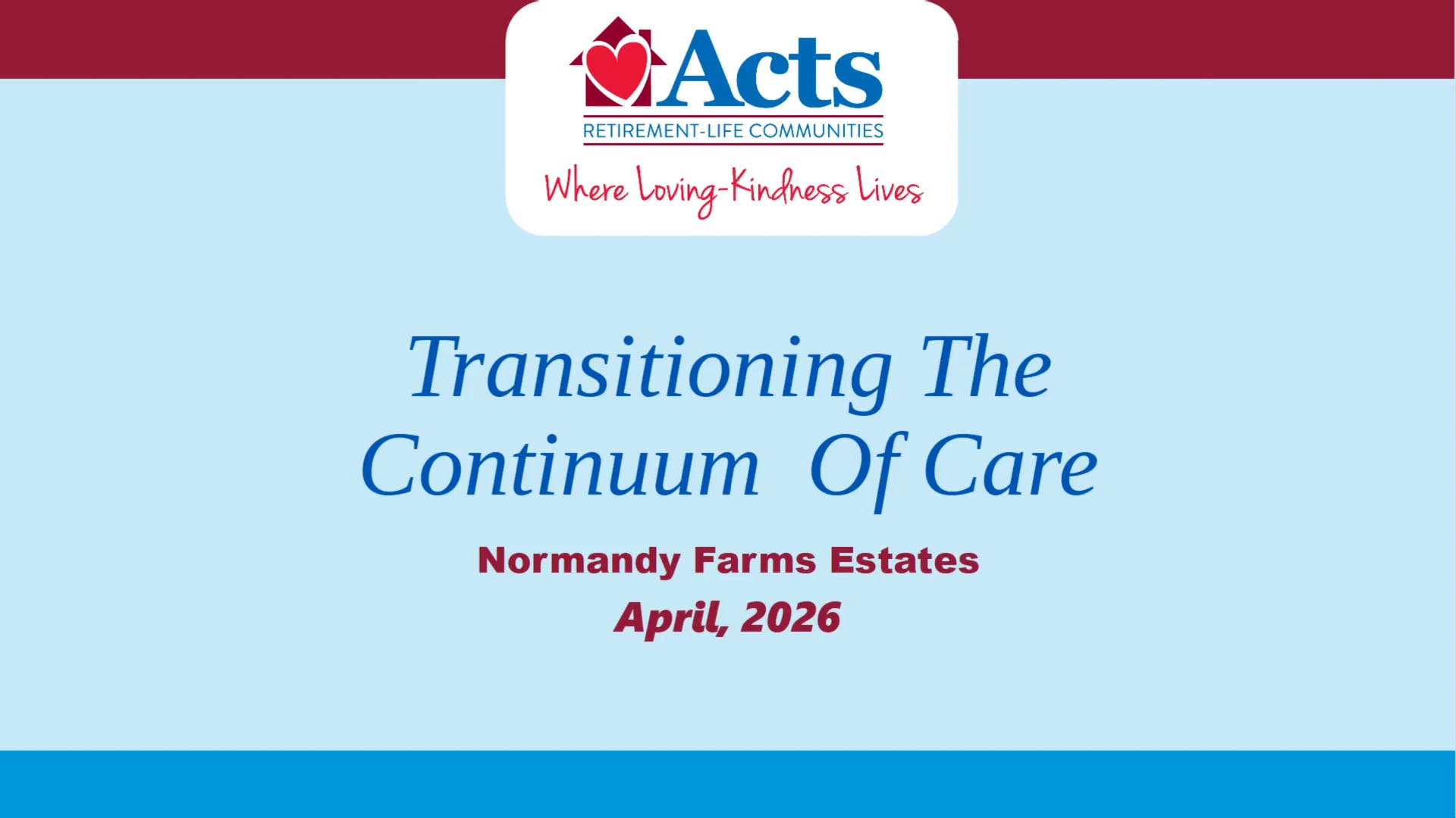 Normandy Farms Estates TV Video