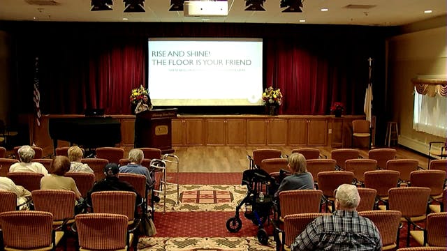 Rise & Shine The Floor is your Friend...