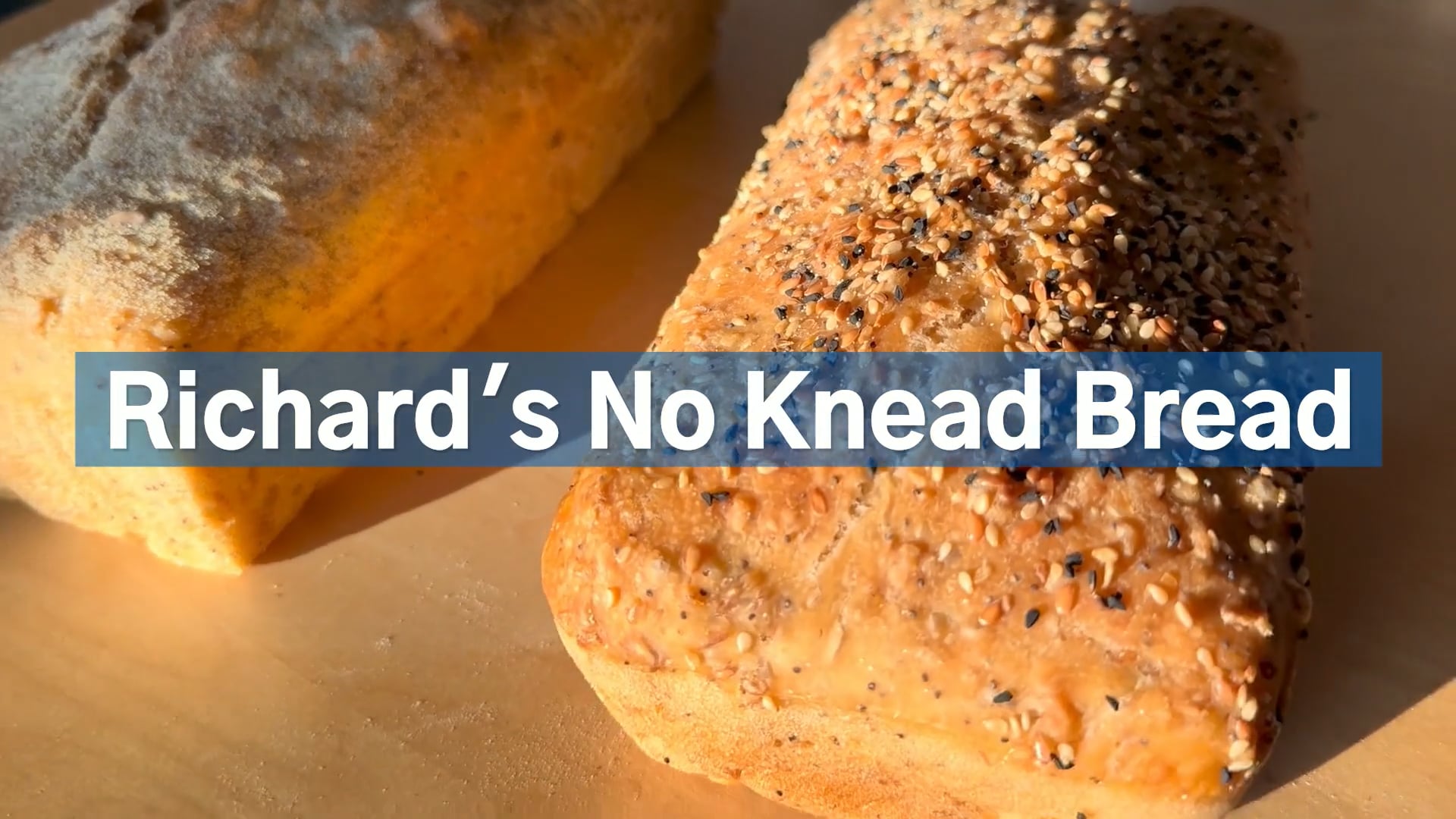 Chef's Corner: Richard's No Knead Bread