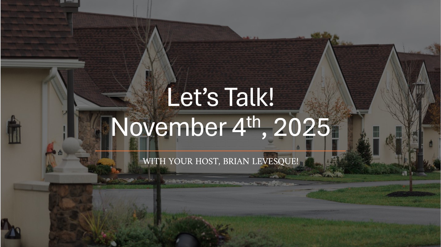Let's Talk November 4th, 2025