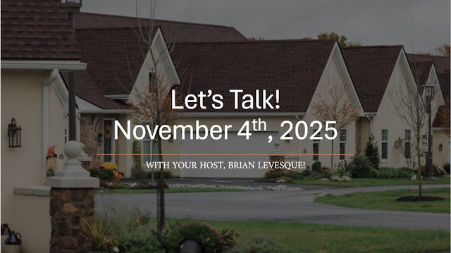 Let's Talk November 4th, 2025