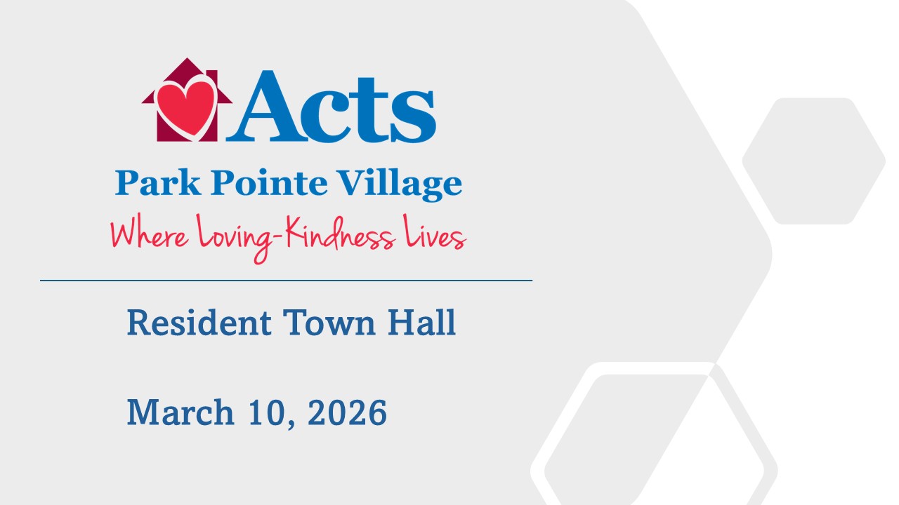 Resident Town Hall 3/10/26