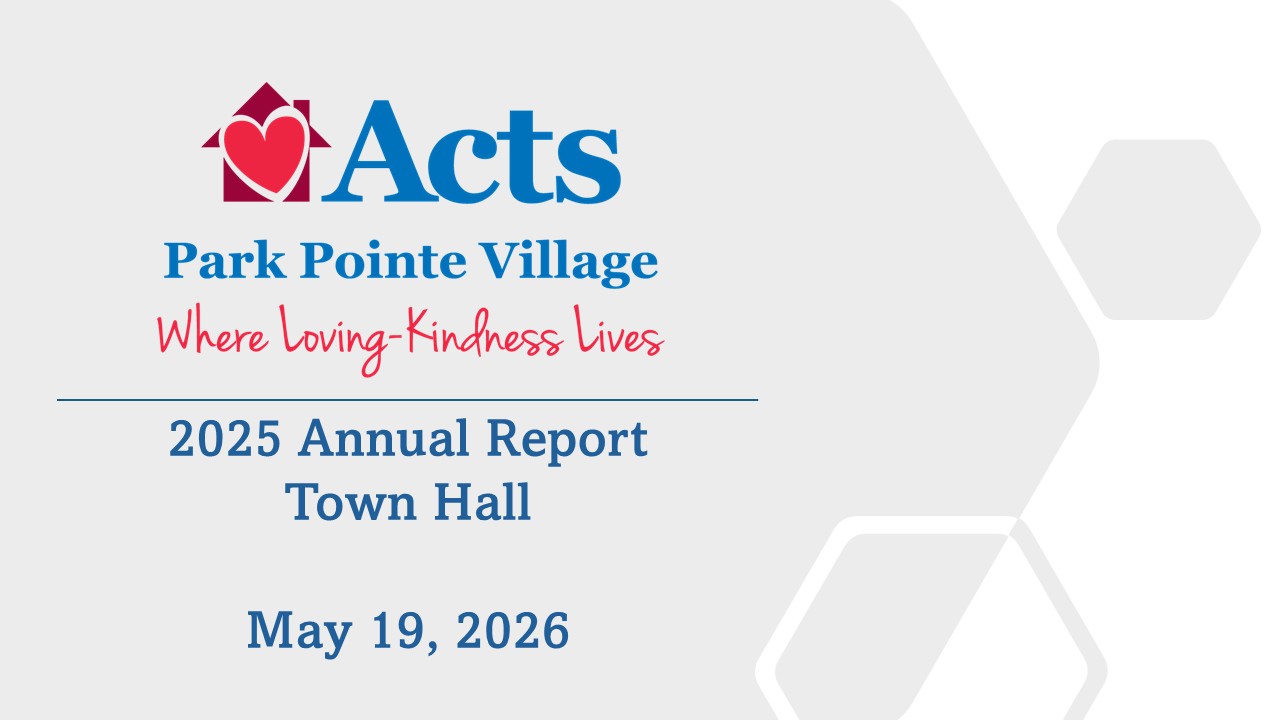Park Pointe Village TV Video
