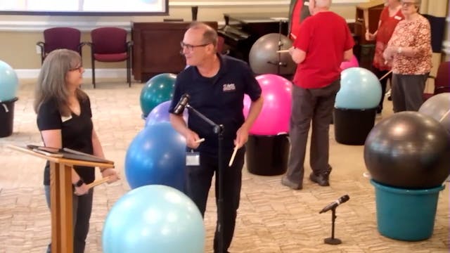 Aerobic Drumming