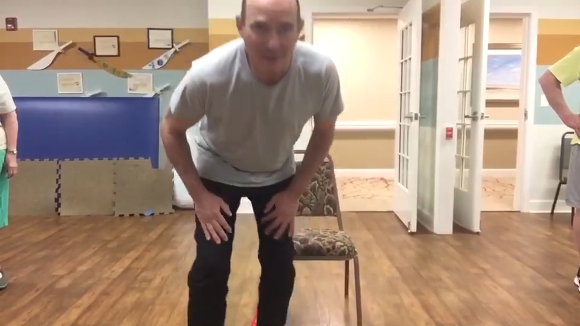 Chair Stretching Routine