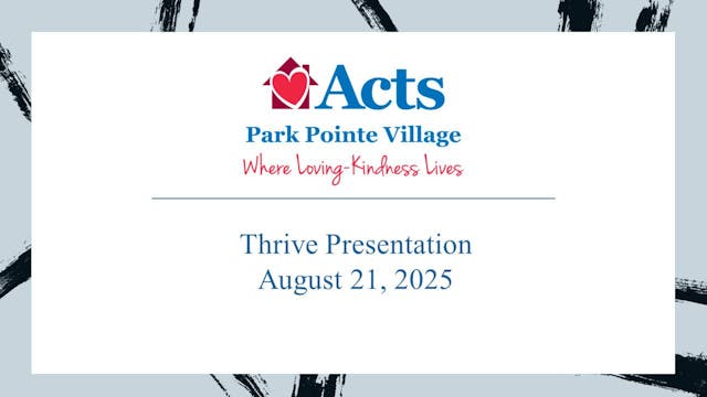Thrive Presentation 8-21-25