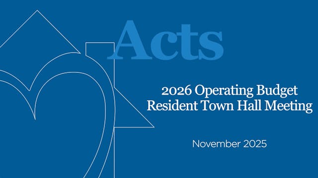 November 2025 Town Hall: 2026 Operati...