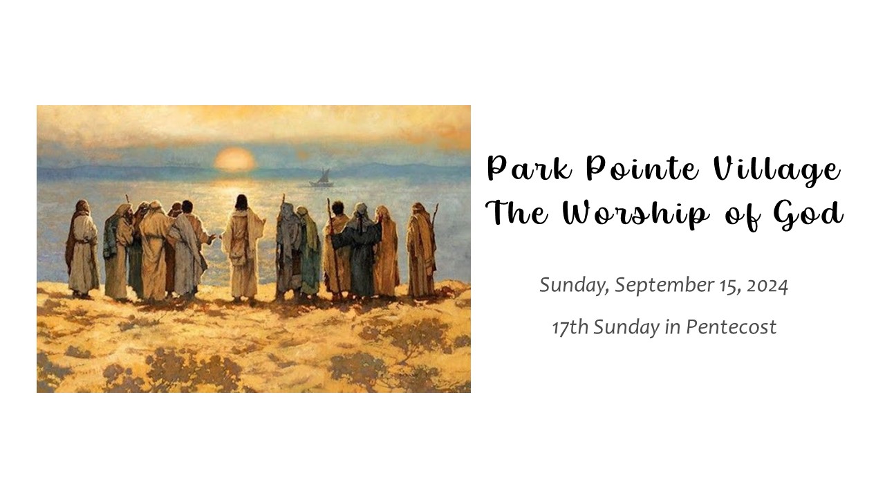 PPV worship on 9/15/24