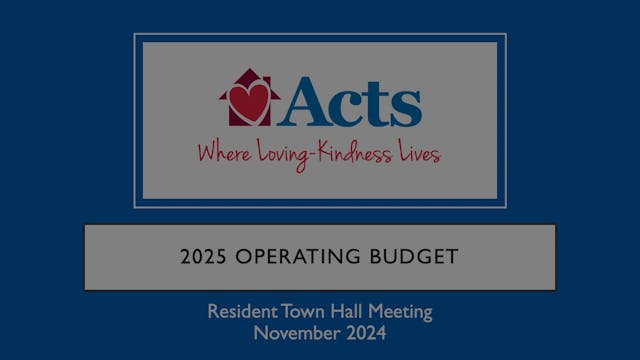 November Town Hall 2024 - Acts Operat...