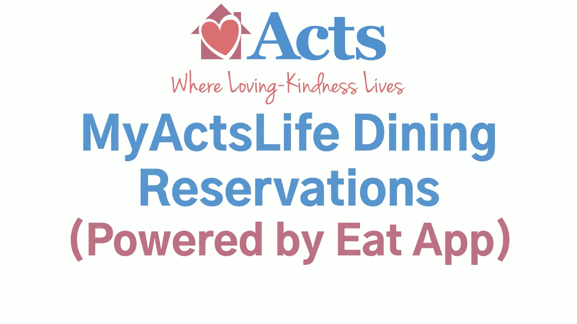 Digital Dining Reservations