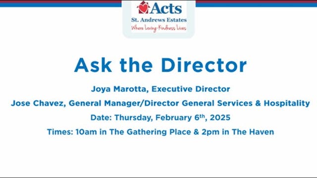 SAN Ask the Director February 2025 Final