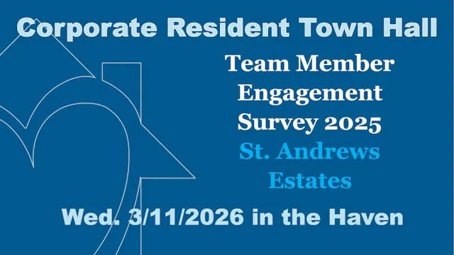 St. Andrews Estates Resident Town Hal...