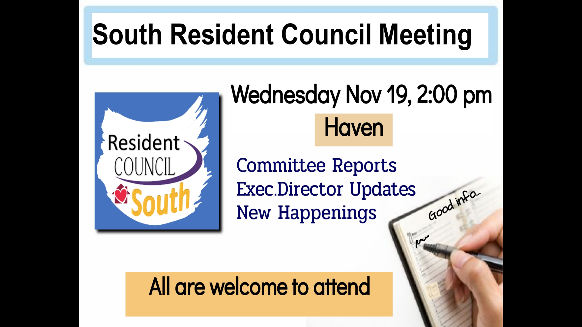 SAE THE HAVEN - S Resident Council