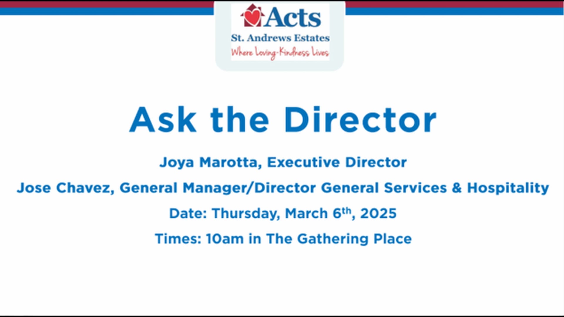 SAE Ask the Director March 2025