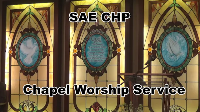 SAE Chapel Sunday Service 3/8/2026