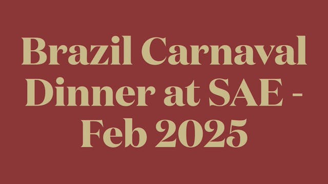 A Carnaval Dinner