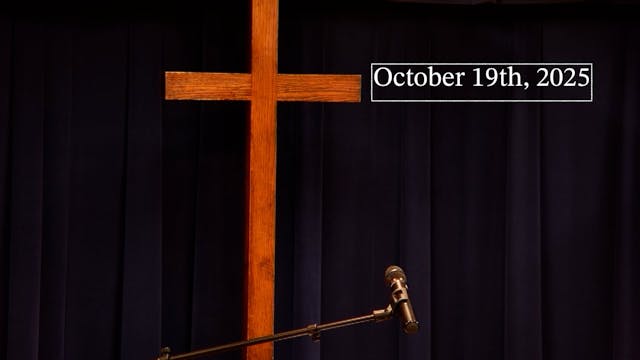 Church Worship Service on October 19t...