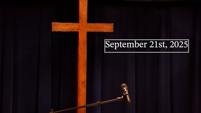 Church Worship Service on September 2...