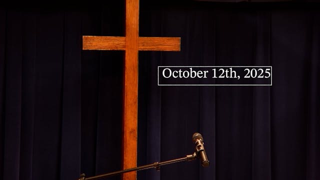 Church Worship Service on October 12t...