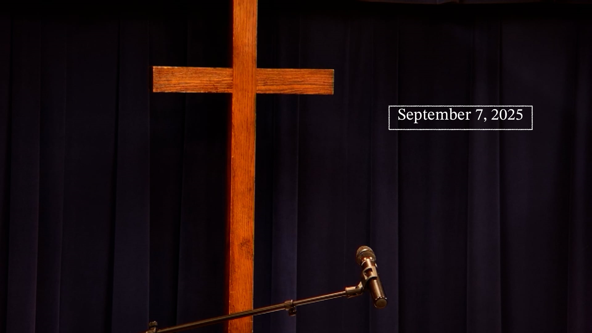 Church Worship Service on September 7, 2025