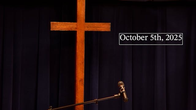 Church Worship Service on October 5th...