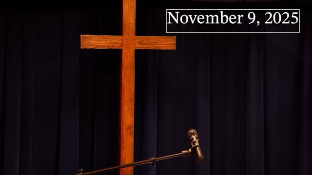 Church Worship Service on November 9,...