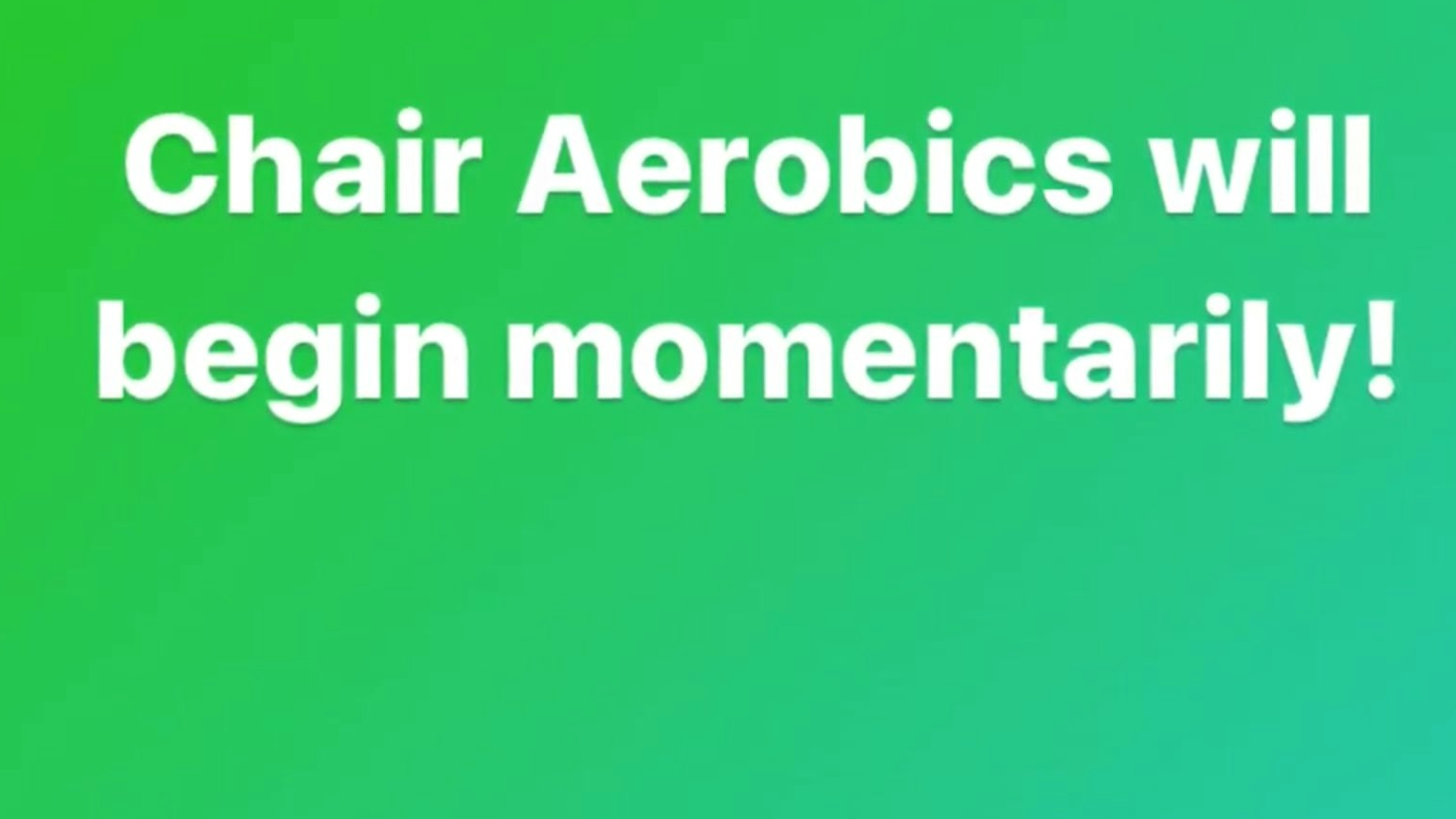 Chair Aerobics Circuit- 20 minutes- Video A