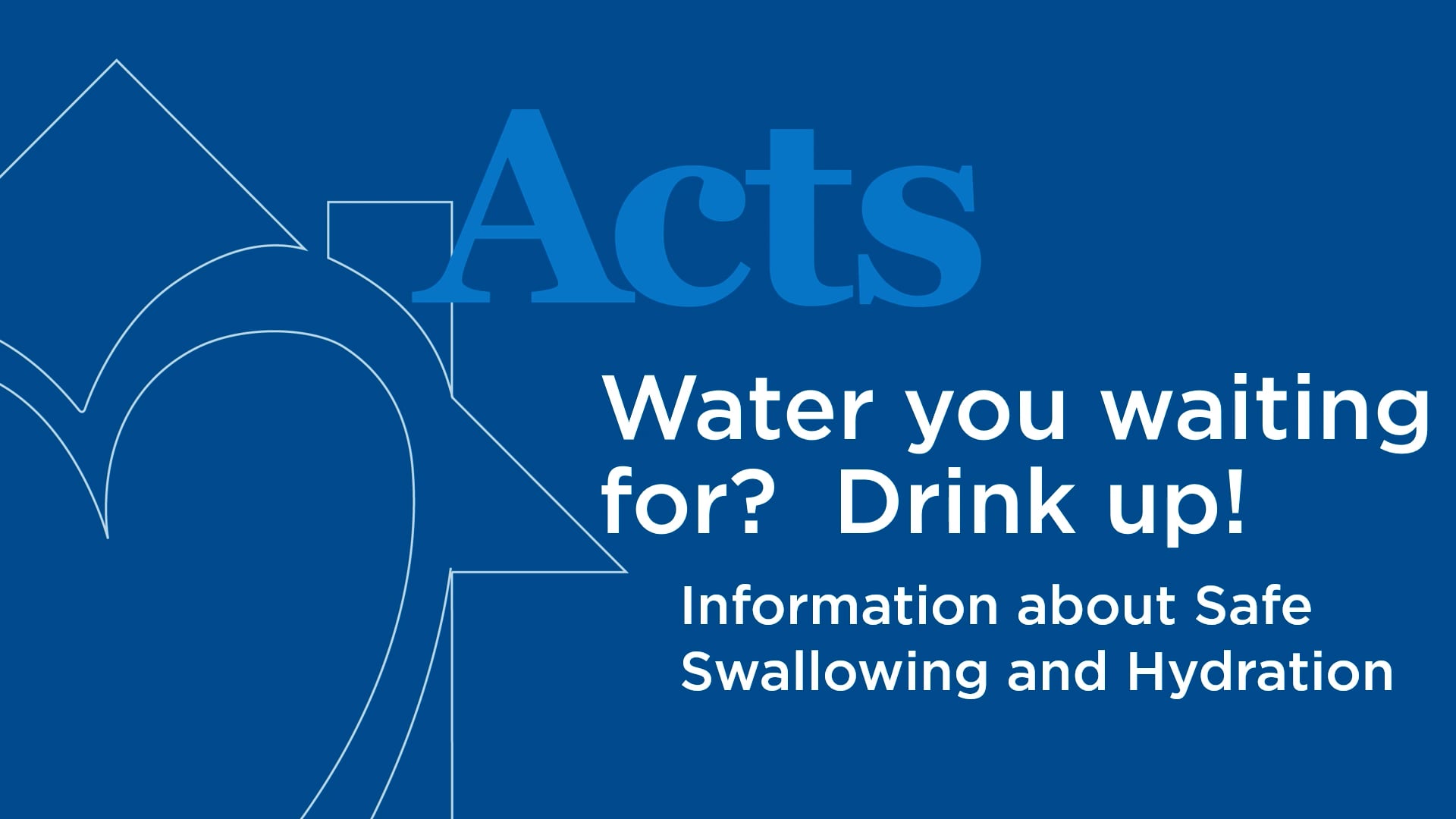 Dysphagia and Hydration 2025