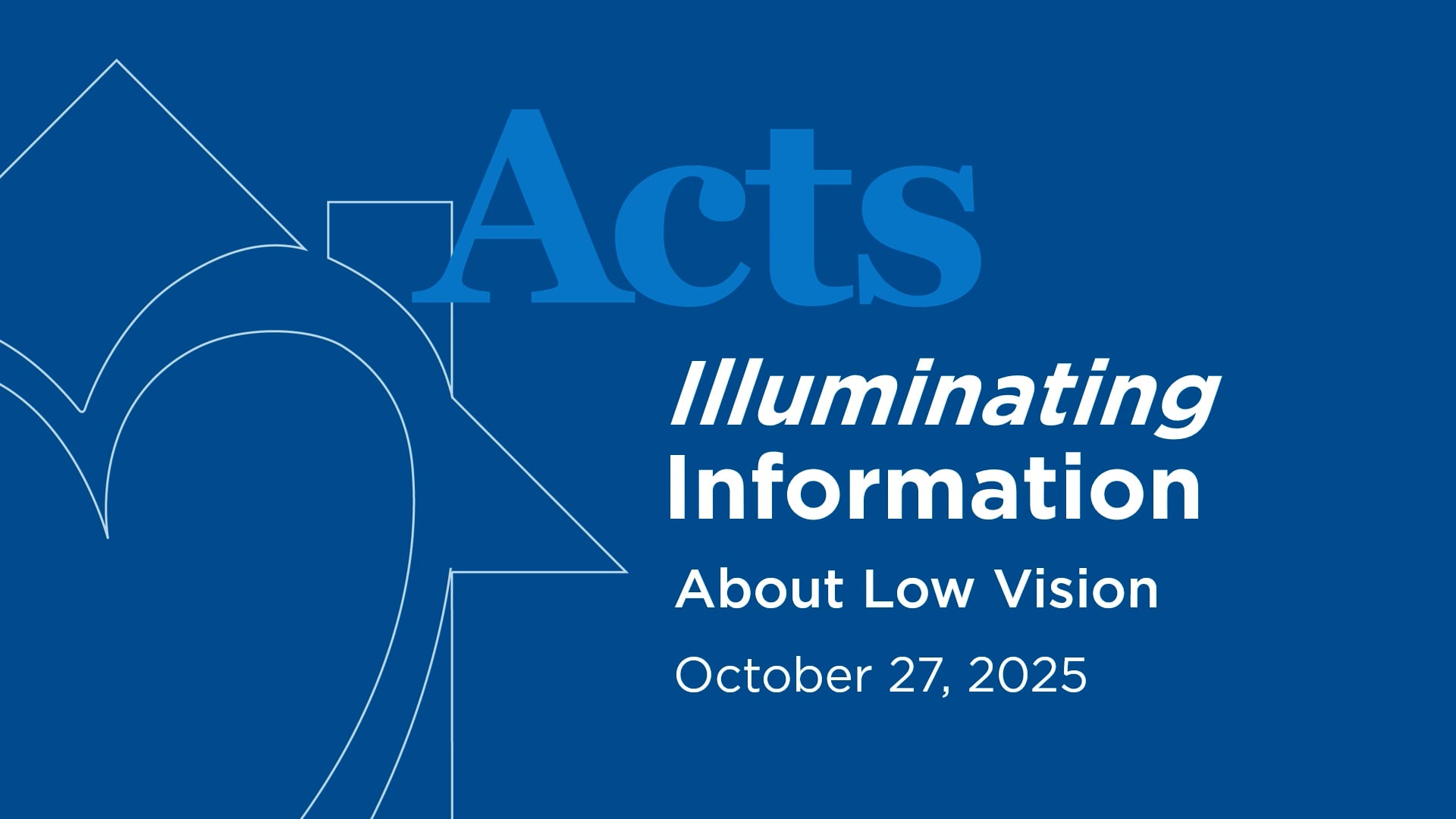 Low Vision 2025