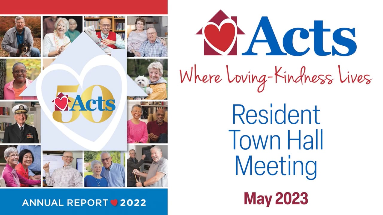 May 2023 Town Hall (2022 Annual Report) Acts Obligated Group