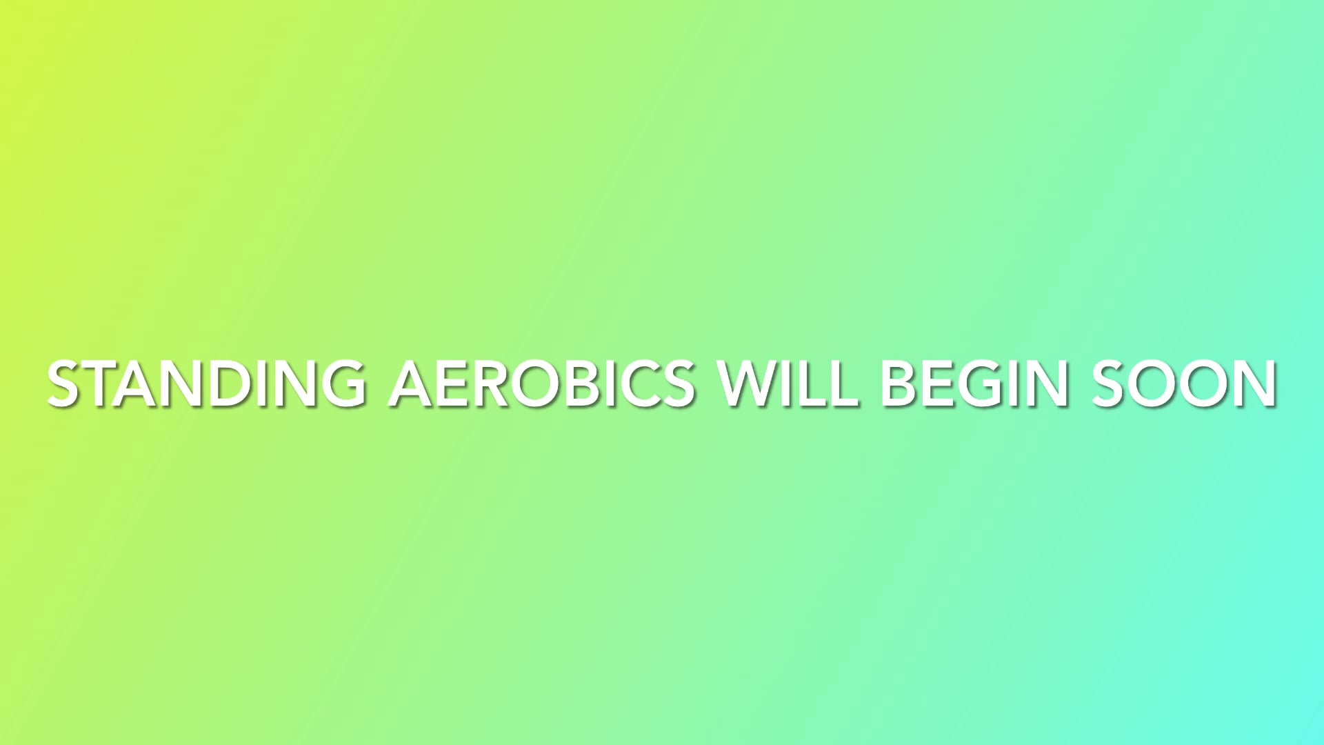 Standing aerobics circuit- Video I- 25 mins 