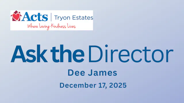 Ask the Director 12.17.25