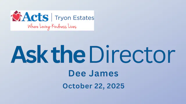 Ask the Director - 10.22.25