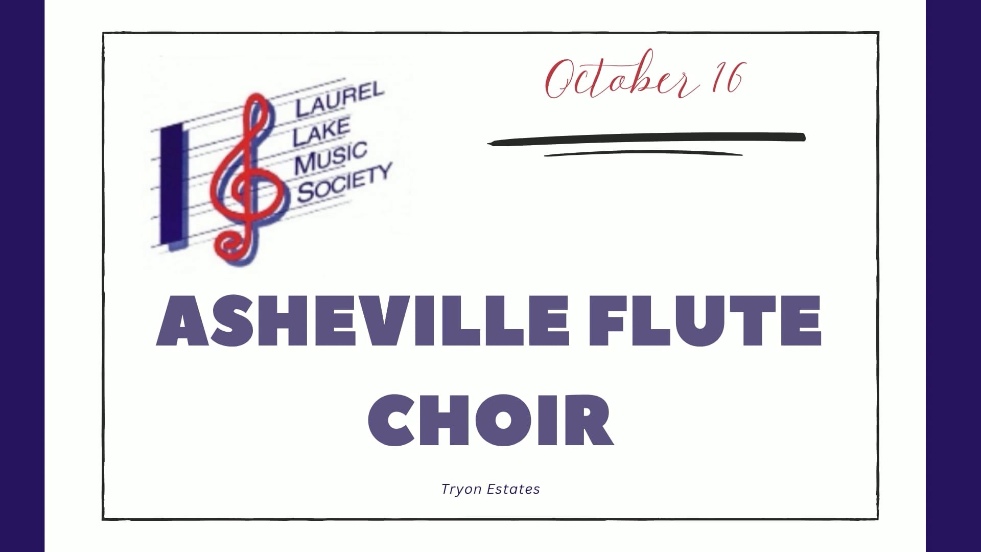 LLMS Asheville Flute Choir - October 2026