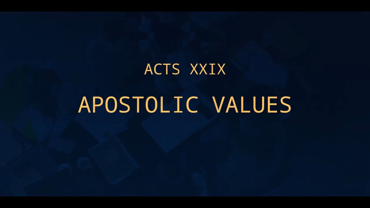 Our Apostolic Values