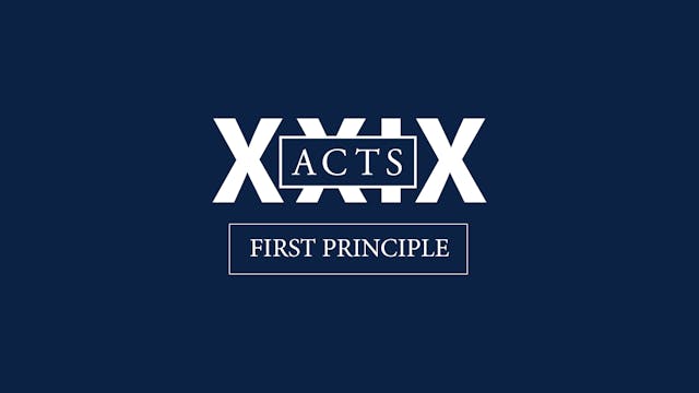 The First Essential Principle