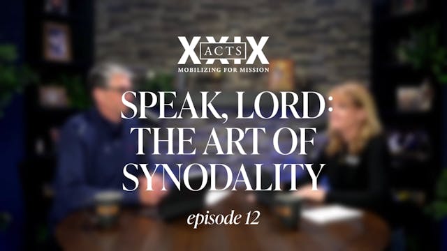 Speak, Lord: The Art of Synodality | ...