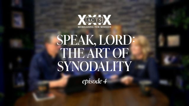 Speak, Lord: The Art of Synodality | ...