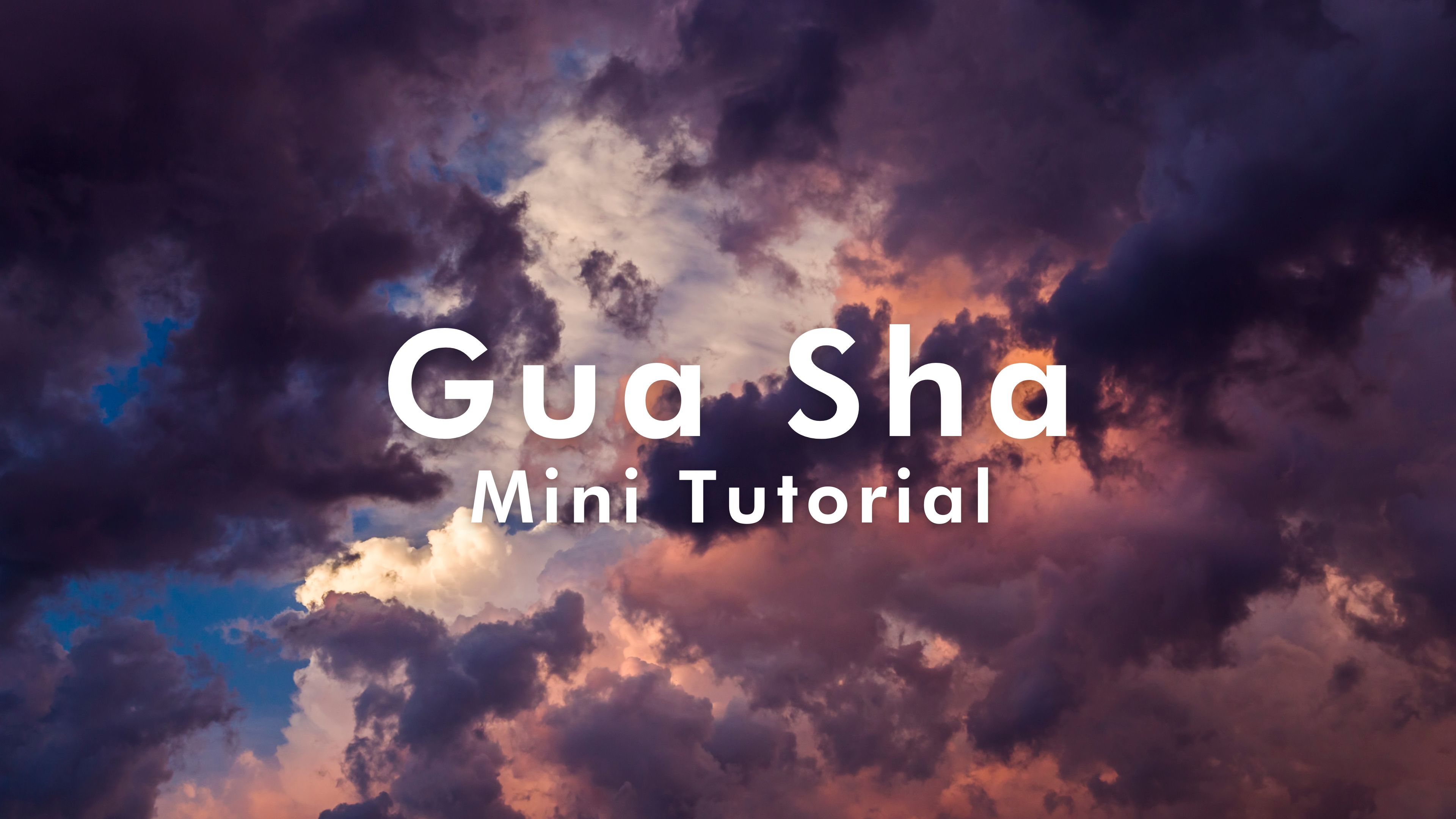 Gua Sha Mini Tutorial: Jaw Tension