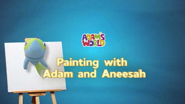 Painting with Adam and Aneesah
