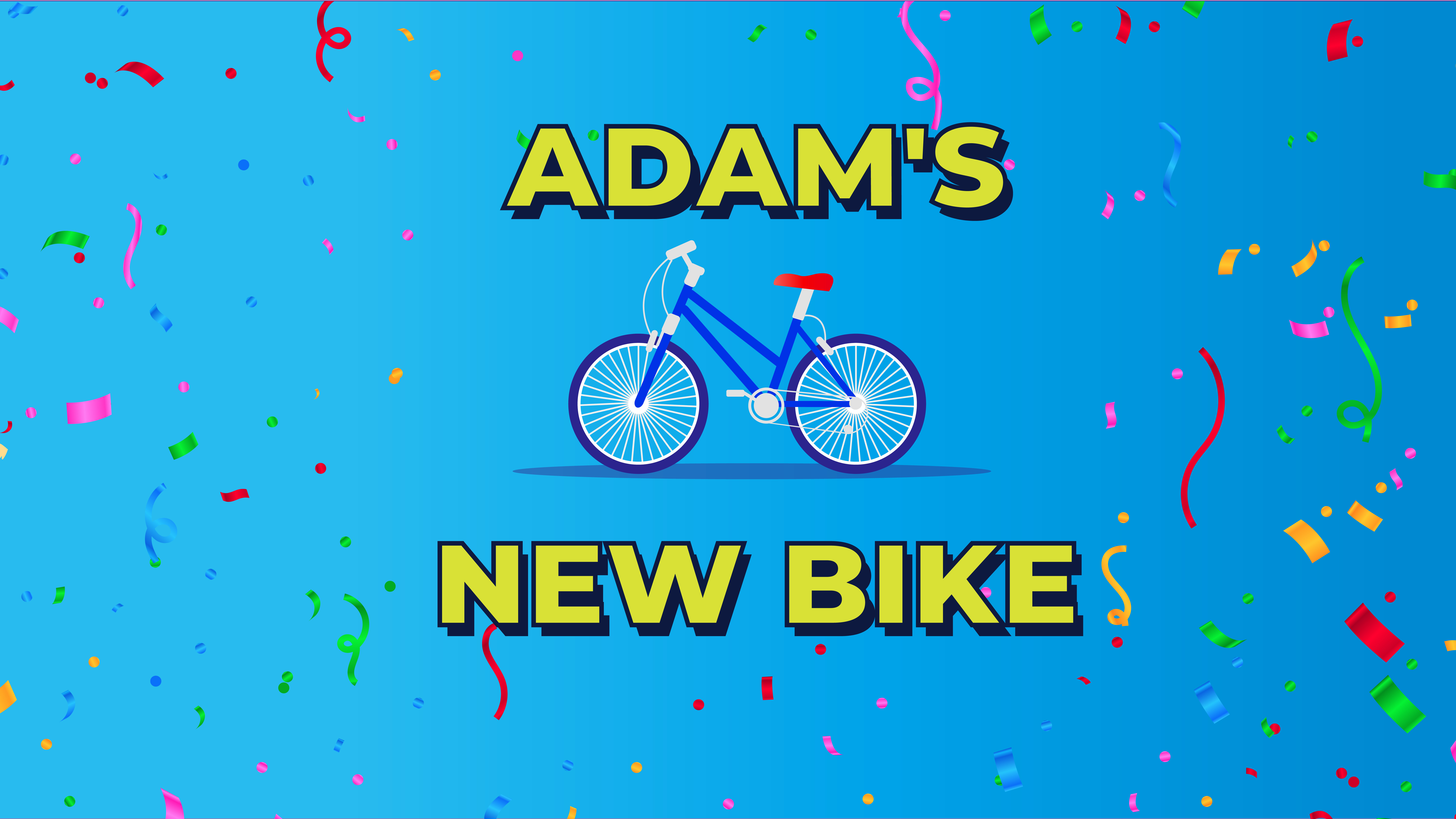 Adam’s New Bike