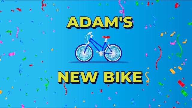 Adam’s New Bike