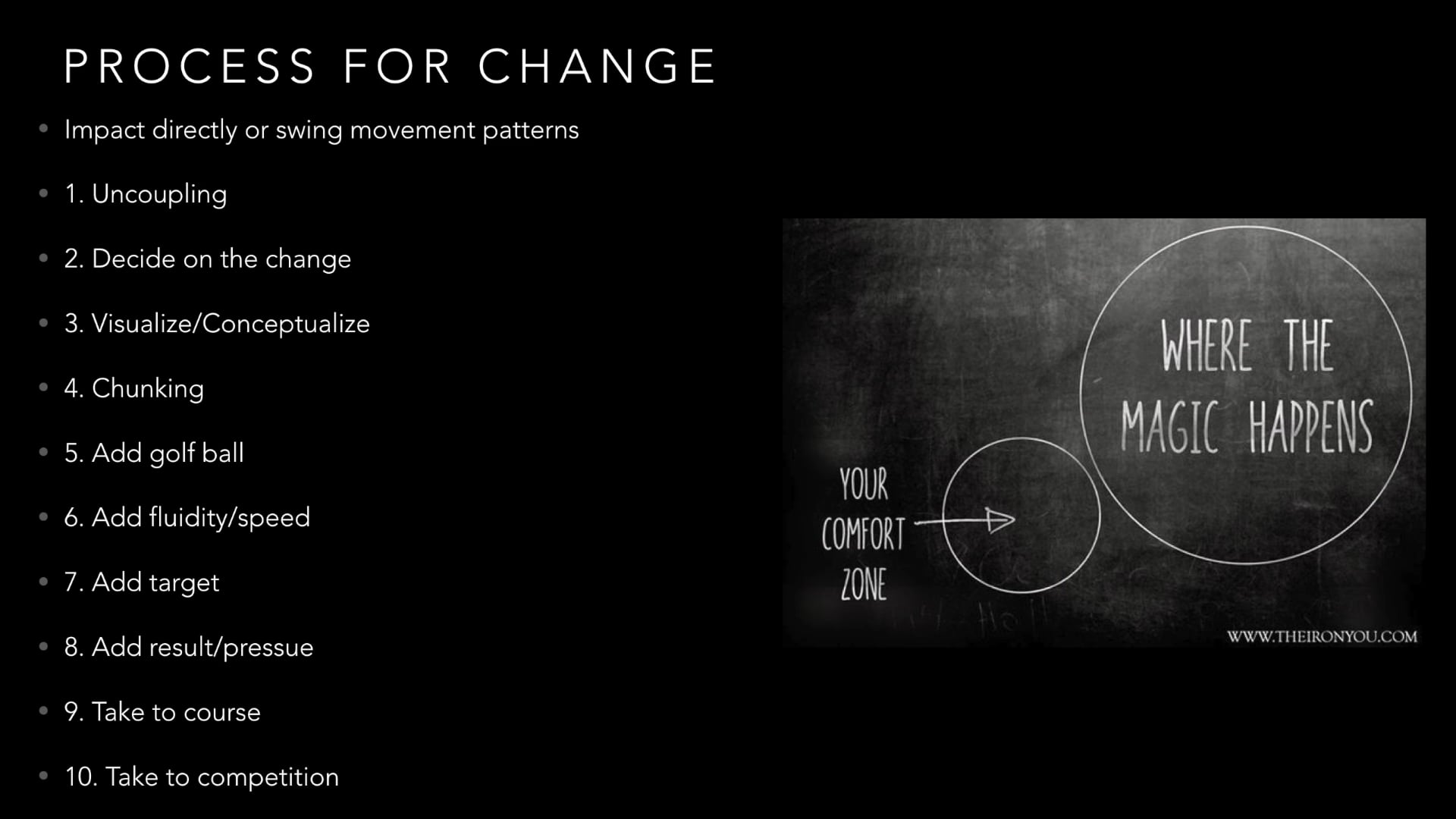 Change Process Summary