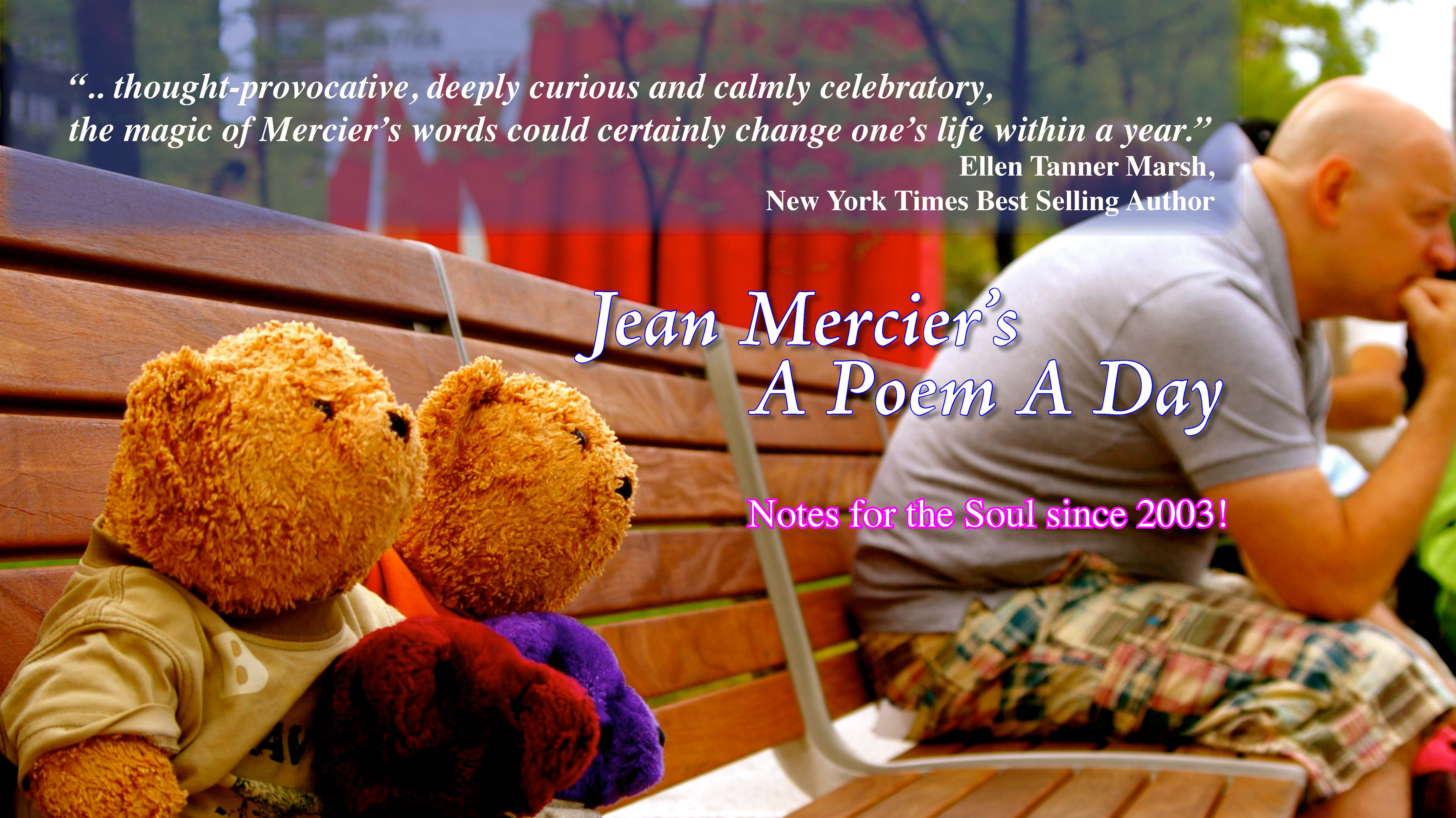 Jean Mercier's A Poem A Day * Full 100 Video Chapters