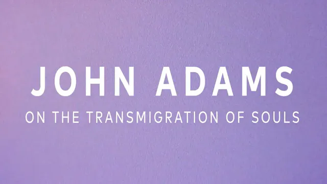 Adams On the Transmigration of Souls