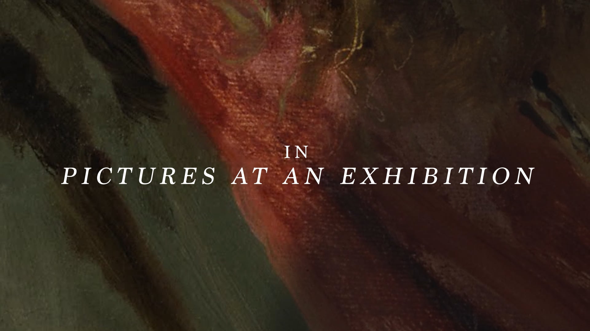 Mussorgsky Pictures at an Exhibition